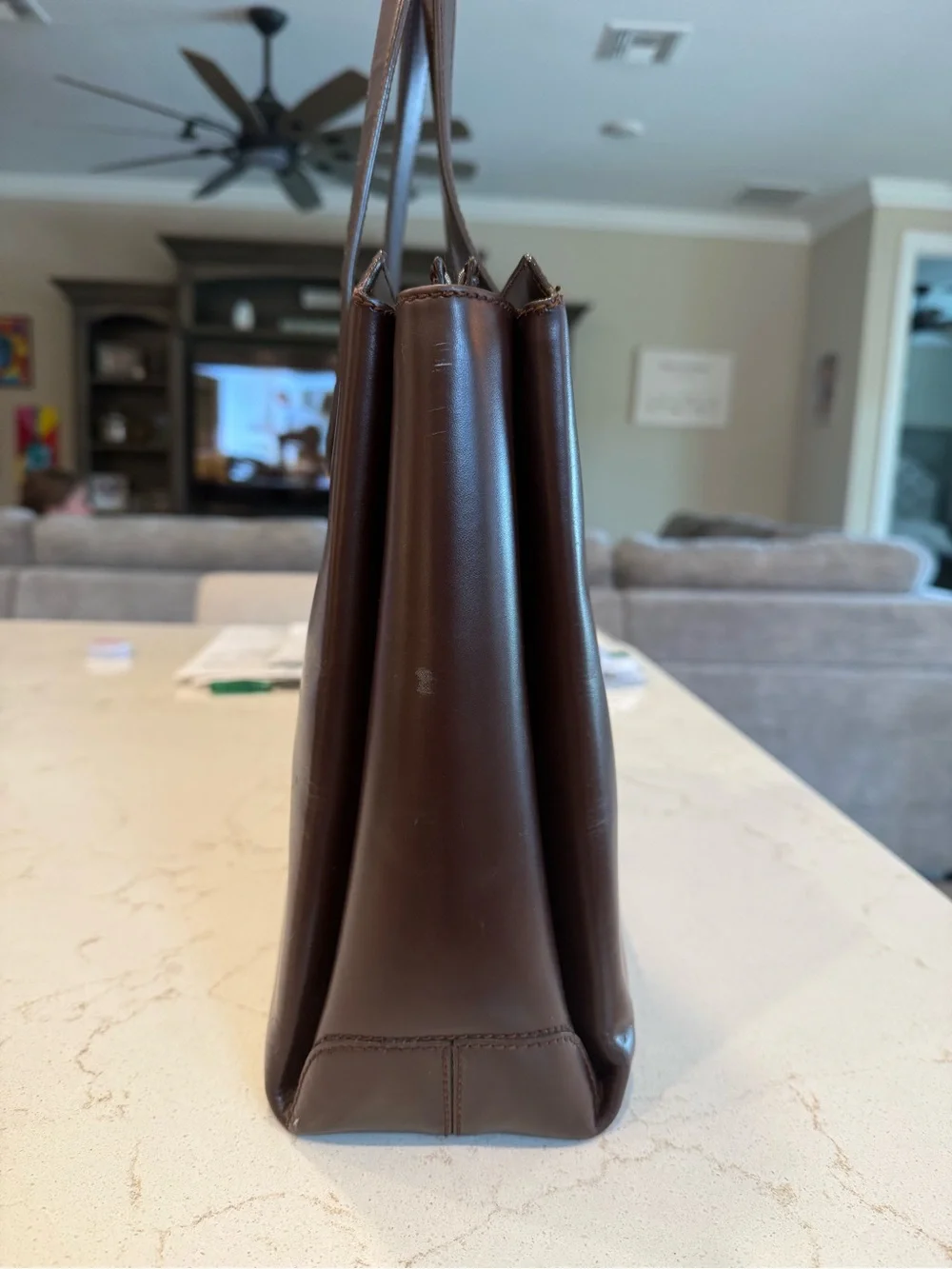 Tod’s Leather Tote Bag - Brown